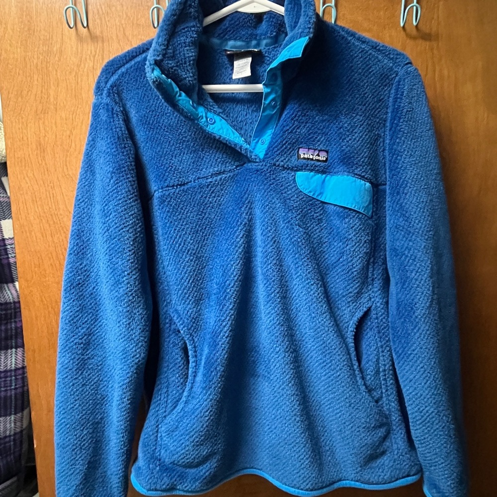 Patagonia Women's Blue Fleece Sweater